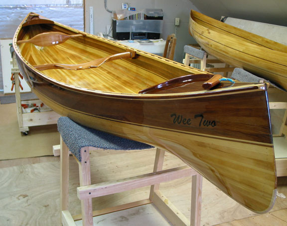 Wood Strip Canoe Building