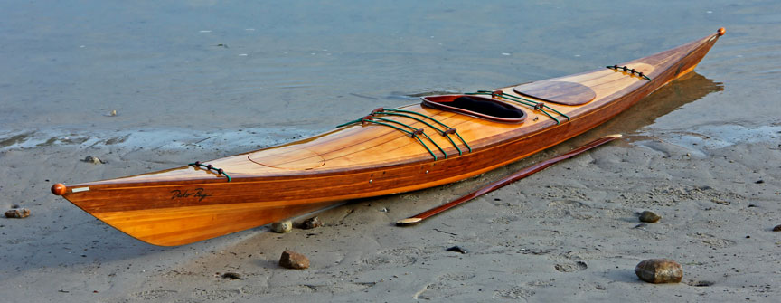 Laughing Loon Wooden Strip built Kayaks and Canoes -Wooden 
